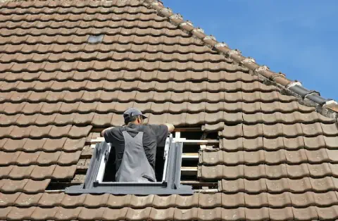 Pose de velux - Hermival-les-Vaux